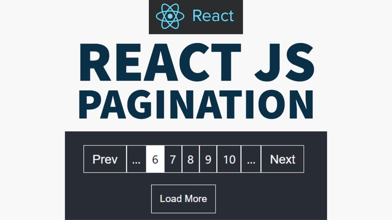 Pagination Component in ReactJS